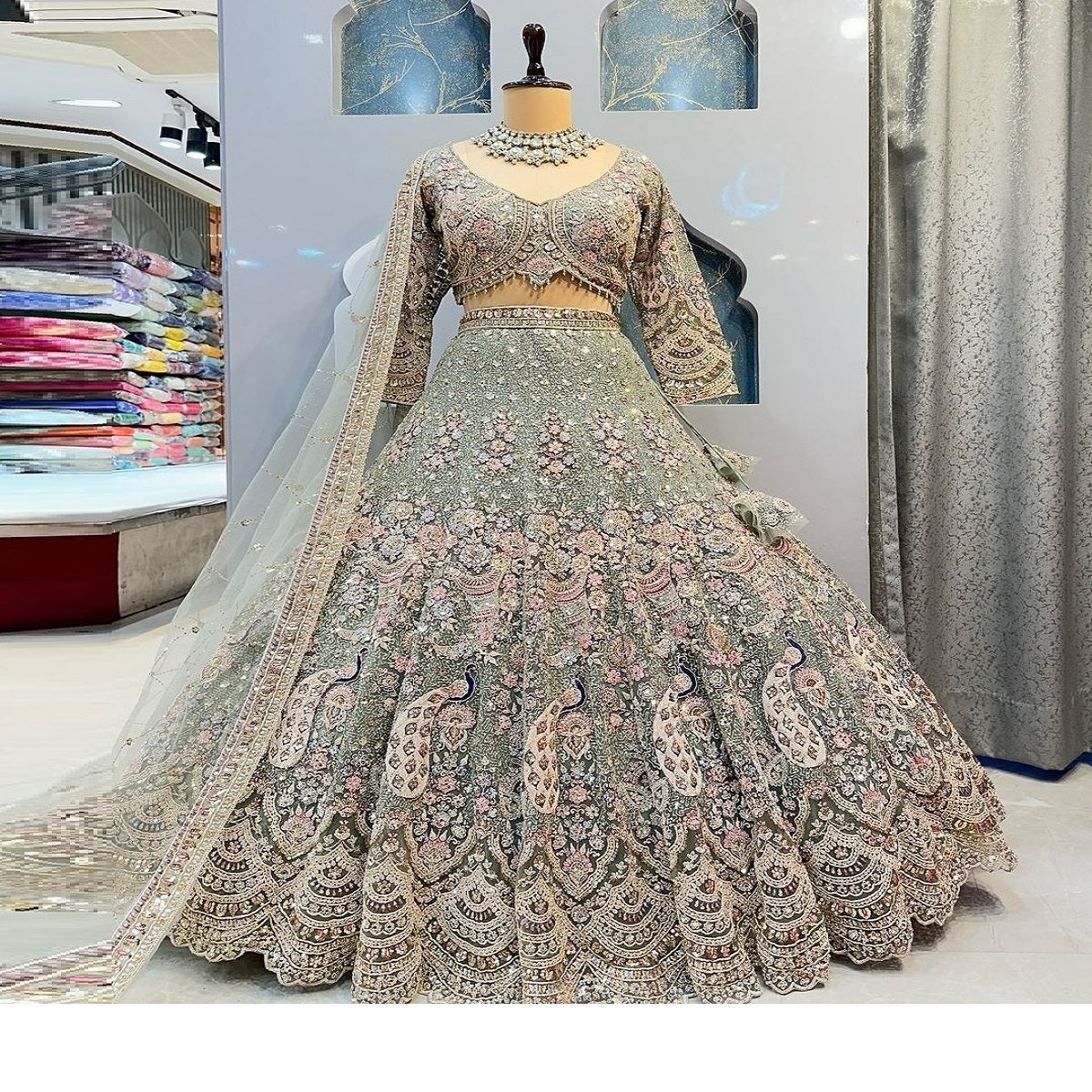 FASHIONKIYA coding Sequins Work Lehenga, Exceptional Quality with Can-Can and Canvas Layers, A Perfect Fusion of Glamour and Comfort