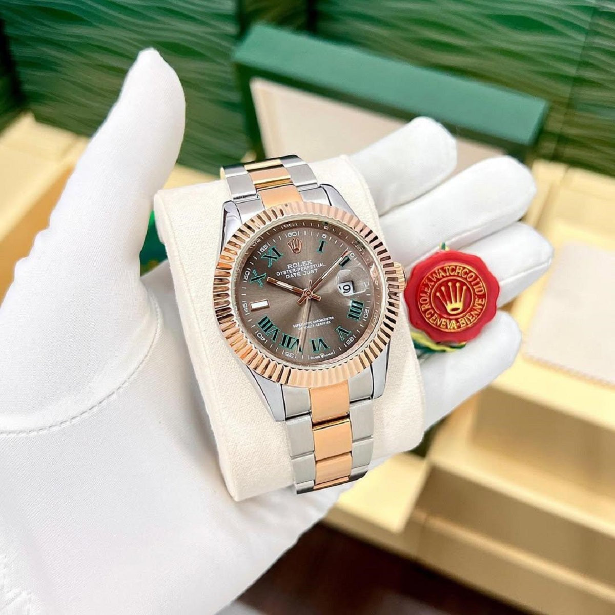 Few watches have attracted a mythology like that of the New Rolex Oyster WIMBELDON EDITION. This is a Flagship range enhancing the Brands & its Class.