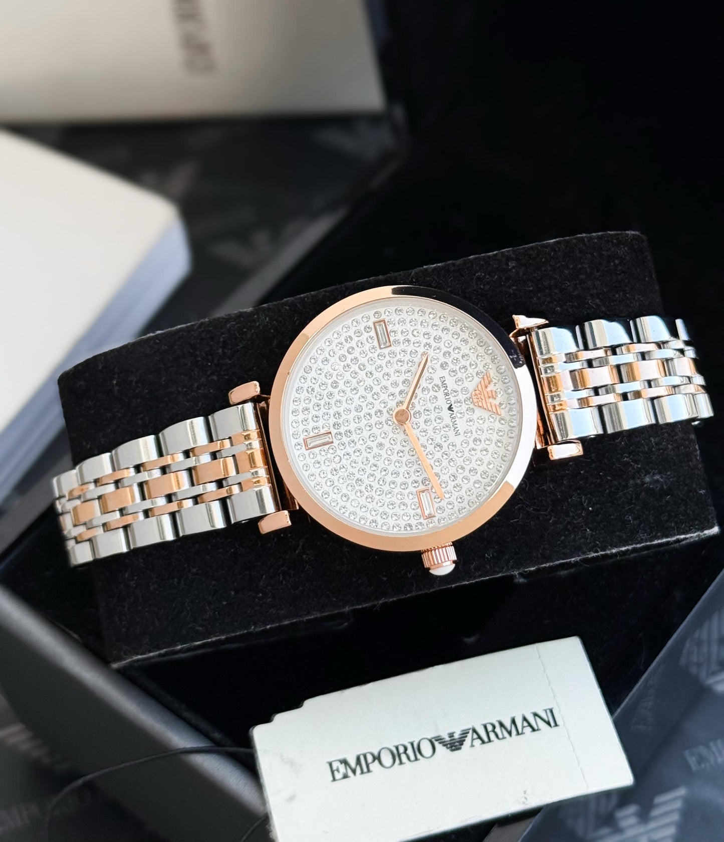 Emporio Armani QUALITY STAINLESS STEEL JAPAN BODY SO