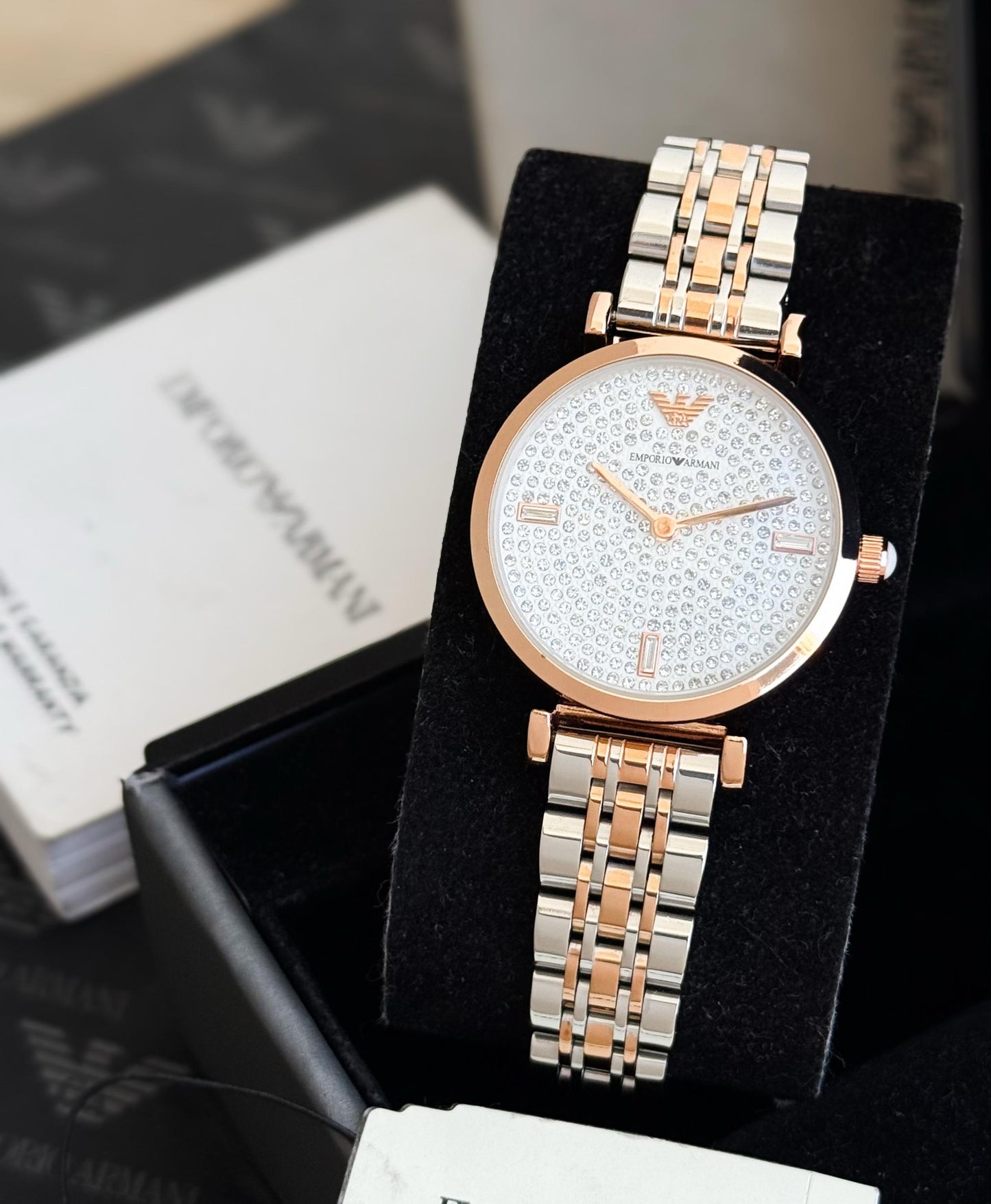 Emporio Armani QUALITY STAINLESS STEEL JAPAN BODY SO
