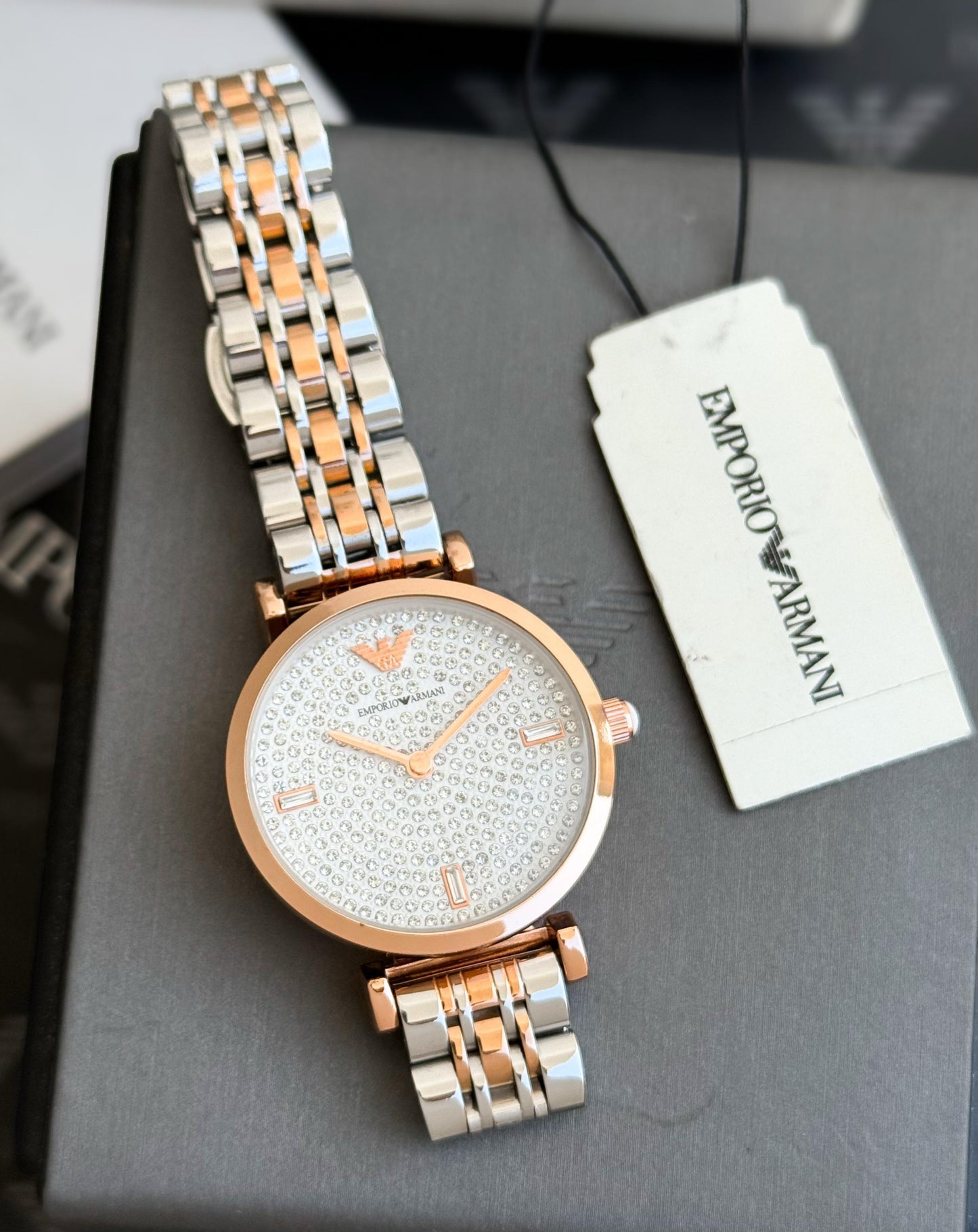 Emporio Armani QUALITY STAINLESS STEEL JAPAN BODY SO
