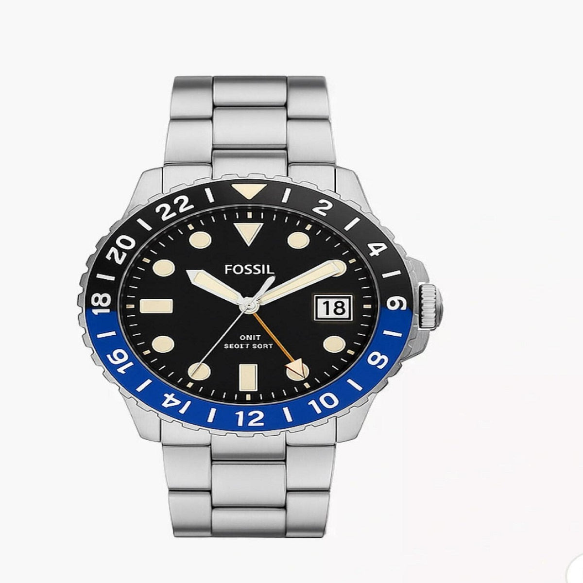 FOSSIL BLUE GMT RUGGED STYLE MEETS WORLD-CLASS FUNCTION ✅