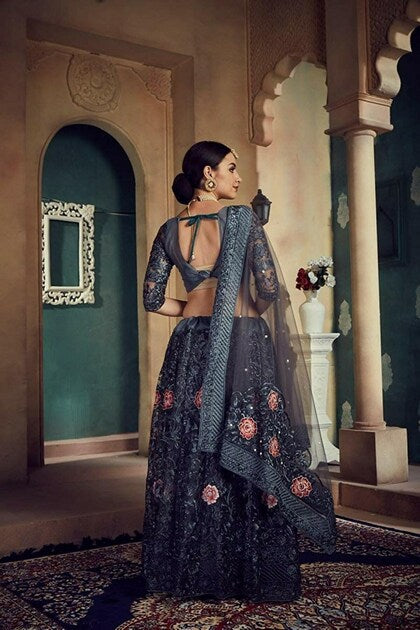 Fahionkiya fency embrodred lengha choli