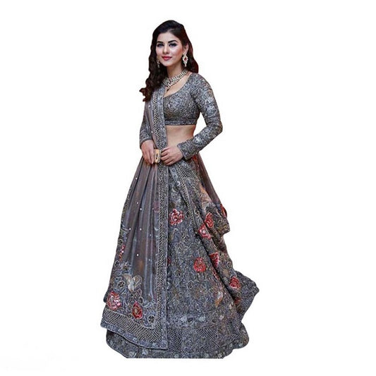 Fahionkiya fency embrodred lengha choli