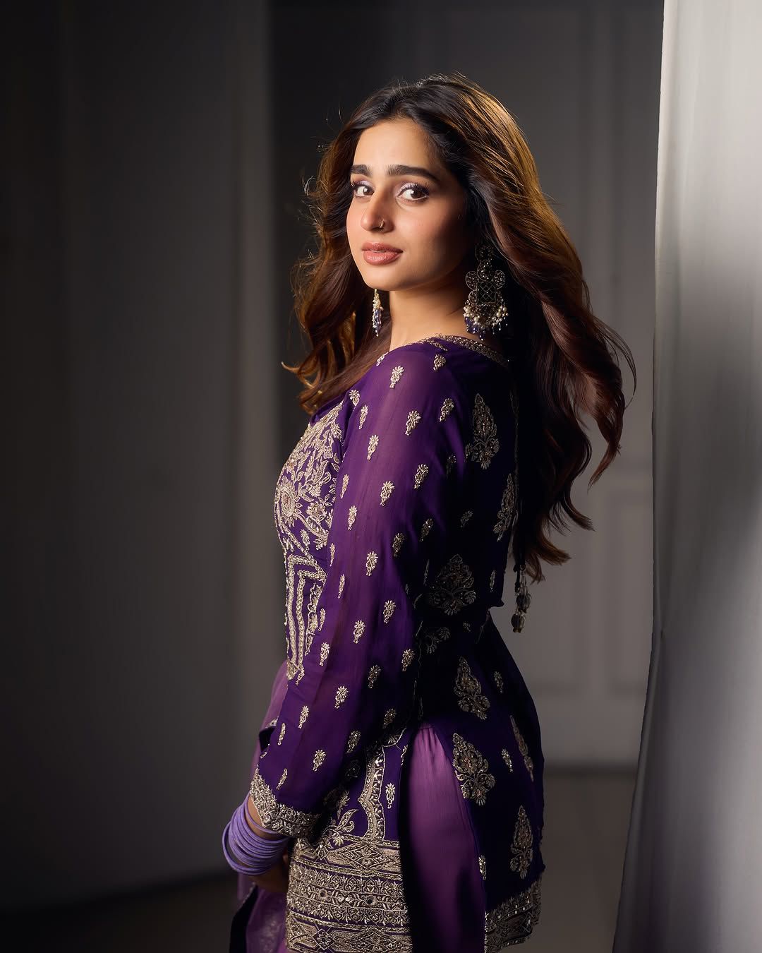 FESTIVAL SPECIAL SHARARA SUIT WITH DUPATTA & PLAZZO 🥻THREE PIECE EMBROIDERED SUIT ON GEORGETTE FABRIC WITH HEAVY WORK