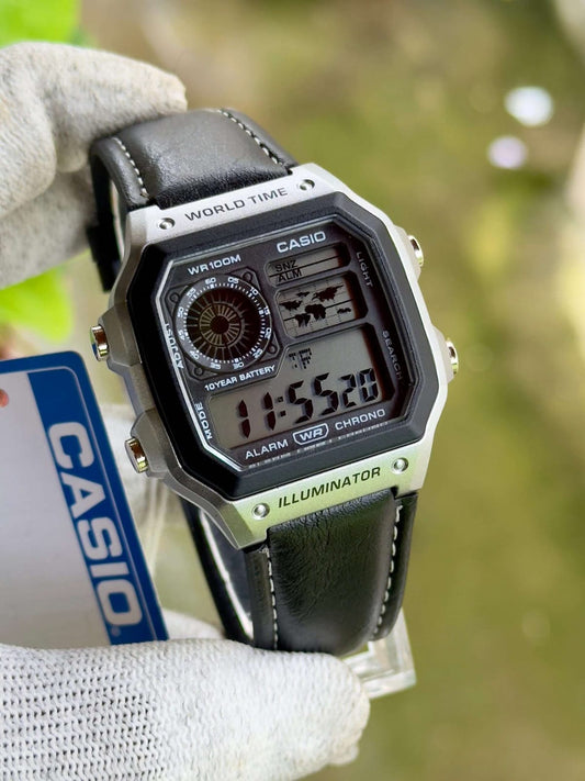 Casio Youth AE-1200WHL-5AVDF Digital Black Dial Unisex (D383)